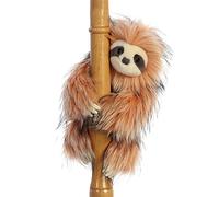 Aurora, 03506, Luxe Boutique, Skyler Sloth, 38cm, Peluche, Pêche