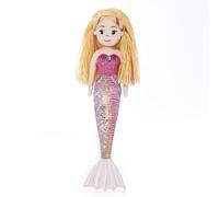 Aurora, 13346, Sea Sparkles Sirène Melody, 46 cm, Peluche,Rose