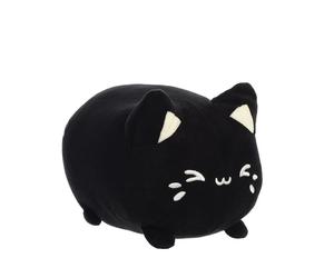 AURORA, 14272, Tasty Peach Black Sesame Meowchi, 7In, Eco-friendly soft toy