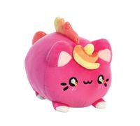 Peluche 18cm Chat Licorne avec Corne et Crinière Modèle Meowchi Tasty Peach Rose G