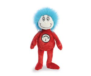 Aurora, 15912, Dr Suess, Thing 2,5 cm, Peluche (Rouge, Bleu, Blanc)