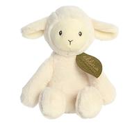 Aurora, 23355, Ebba Baby Eco Agneau Laurin, 32cm, Peluche éco-Responsable, Blanc