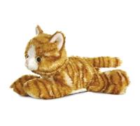 Aurora World Peluche Cuddle Mini Flopsie Molly chat 20,5 cm Marron G