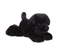 Aurora World – Peluche – Mini Flopsies Blackie Black Labrador Dog – 8in
