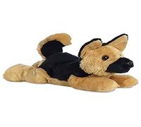 Aurora, 31536, Flopsies Le Berger Allemand, 30cm, Peluche, Marron