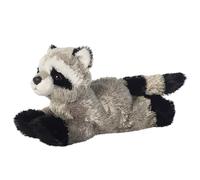 Aurora World Peluche Rascal Raccoon (Raton laveur) 31718 20 cm Gris et noir