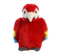 Aurora, 31738, Mini Flopsie Scarlet Perroquet à Aras, 20 cm, Peluche, Rouge