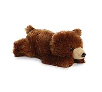 Aurora, 31740, Mini Flopsie Ours Grizzly, 8In,Peluche, Marron