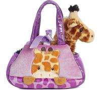Aurora, 32768, Fancy Pal, Peek-a-Boo Giraffe, 20,3 cm, peluche, marron, violet, violet