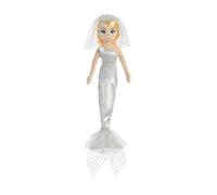 Aurora, 33249, Sea Shimmer Sirène Bride, 46 cm, Peluche, Argenté
