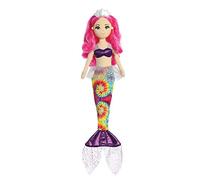 AURORA, 33340, Tie Dye Sea Sparkles Melody Peluche Rose 45,7 cm