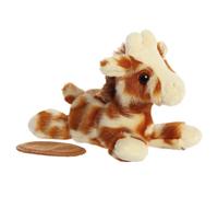 AURORA - 33404 - Peluche Girafe Shoulder kins Jules - 15 cm - Orange - Un compagnon amusant qui peut aller partout avec vous - Parfait pour les enfants de 1 an et plus - Idéal pour les anniversaires