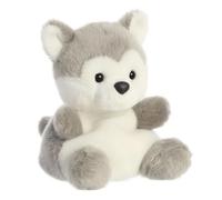 Aurora World Peluche Palm Pals Chien Esquimau Busky 13 cm Gris et blanc