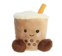 Aurora, 33687 Palm Pals Boba Bubbletea, Peluche, marrón, 13cm