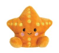 Aurora World - Peluche Palm Pals Treasure Starfish 33729 - 13 cm - Super douce - Orange