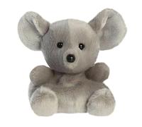Aurora World – peluche Palm Pals Chatty Mouse 33773 – 5 pouces, gris