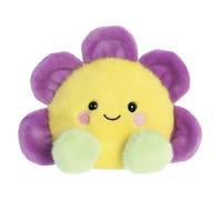 Aurora, 33778, Palm Pals Fallon Flower 5In, Soft Toy, Yellow & Purple