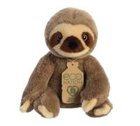 Aurora World Peluche Eco Nation Paresseux 35003 24 cm Marron éco-responsable