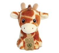 Aurora, 35068, Eco Nation Mini Giraffe, 13cm, Peluche, Marron