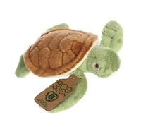 Aurora, 35089, Eco Nation Mini Tortue, 13cm, Peluche éco-Responsable, Marron & Vert