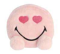 Aurora, 44303, Smiley Official Merchandise, Heart Eyes Smiley, 5In, Soft Toy, Pink