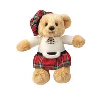 Aurora, 60321, Ours Souvenir Ecossais, 20 cm Peluche, Multicolore