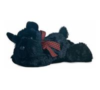 Aurora, 60324, Mini Flopsies, Scotty Le Chien, 20 cm, Peluche, Noir