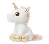 Aurora Sparkle Tales Doré Licorne 17.8cm Peluche Neuf Avec Tags Idée Cadeau