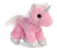 Aurora, 60853, Sparkle Tales, Blossom la Licorne, 30 cm, Peluche, Rose
