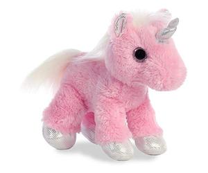 Aurora, 60853, Sparkle Tales, Blossom la Licorne, 30 cm, Peluche, Rose