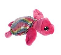 Aurora, 61021, Sparkle Tales, Oceana la Tortue, 18 cm, Peluche, Rose Vif