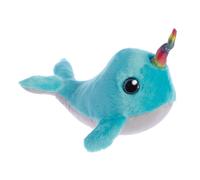 Aurora, 61022, Sparkle Tales, Coral Le Narval 18 cm, Peluche, Bleue