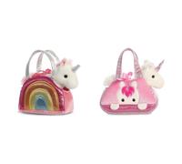 Aurora, 61171, Fancy Pal, Colourful Rainbow Unicorn, 8In, Peluche, Multicolor