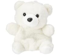 Aurora, 61355, Palm Pals Snowy Ours Polaire, 10 cm, Peluche, Blanc