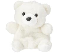 Aurora ours teddy ours polaire Palm junior 13 cm peluche blanche Blanc G