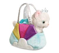 Aurora, 61364, Fancy Pal Rainbow Chatte Princesse, Peluche, Arc en Ciel