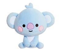 Aurora, 61371, BT21 - Produit Officiel - Baby Koya Assis - 20,3 cm - Peluche - Bleu