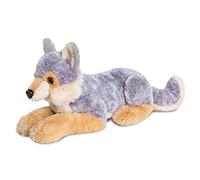 AURORA, 61418 Luxe Boutique Asher Wolf Peluche Gris et Marron