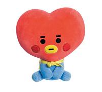 Aurora, 61474, BT21 Marchandise officielle, poupée Baby TATA assise 20,3 cm, peluche bleue et rouge
