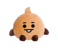 Peluche 20cm Shooky Baby en Polyester Ultra Douce BT21 Line Friends BT21 Marron clair G