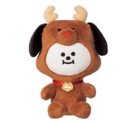 Aurora World – Peluche CHIMMY (BT21) 61496 Winter – 15 cm – Marron et blanc