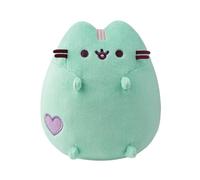 Peluche Mascotte 18cm avec Cœur Brodé Ultra Douce Pusheen Vert Menthe
