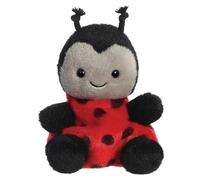Aurora, 82059, Palm Pals Spots Ladybird 5 inch, zacht speelgoed, rood en zwart