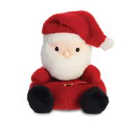 Aurora World Peluche Palm Pals Père Noël 99131 – 10 cm Rouge et Blanc