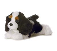 Aurora® Adorable Flopsie™ Charles™ Peluche - Facilité ludique - Compagnons intemporels - Noir 30,5 cm