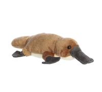 Aurora Adorable Mini Flopsie Bindi Platypus - Mini compagnons prêts pour des aventures ludiques - Pour les enfants de tous âges, tout-petits, adultes et familles - Marron 27,9 cm