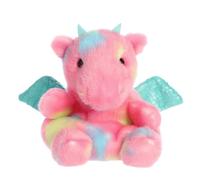 Aurora Adorable Palm Pals Anya Dragon Stuffed Animal - Pocket-Sized Play - Collectable Fun - Pink 5 Inches