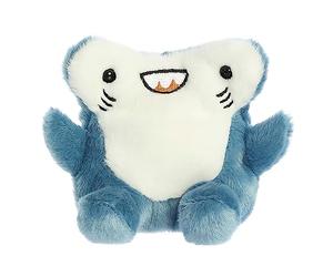 Aurora Adorable Palm Pals Huddleston Hammerhead Shark Stuffed Animal - Pocket-Sized Fun - On-The-Go Play - Blue 5 Inches