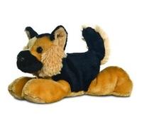 Aurora berger Mini FlopsieAllemand câlin 20,5 cm brun/noir Marron G