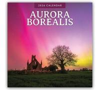 Aurora Boraelis - Northern lights 2026 Square Wall Calendar